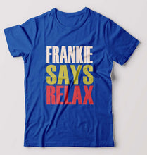 Load image into Gallery viewer, Frankie Says Relax Friends T-Shirt for Men-Royal Blue-Ektarfa.online
