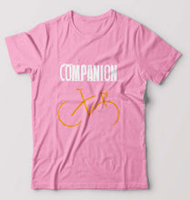 Load image into Gallery viewer, Cycling Companion T-Shirt for Men-Light Baby Pink-Ektarfa.online
