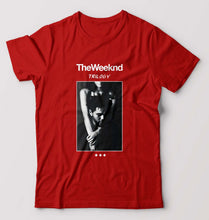 Load image into Gallery viewer, The Weeknd Trilogy T-Shirt for Men-Red-Ektarfa.online
