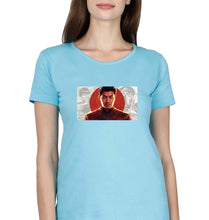 Load image into Gallery viewer, Shang-Chi T-Shirt for Women-Sky Blue-Ektarfa.online
