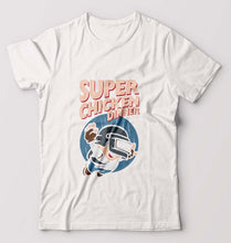 Load image into Gallery viewer, PUBG Super Chicken Dinner T-Shirt for Men-White-Ektarfa.online
