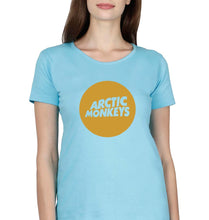 Load image into Gallery viewer, Arctic Monkeys T-Shirt for Women-Light Blue-Ektarfa.online
