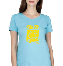 Load image into Gallery viewer, Nirvana T-Shirt for Women-Light Blue-Ektarfa.online
