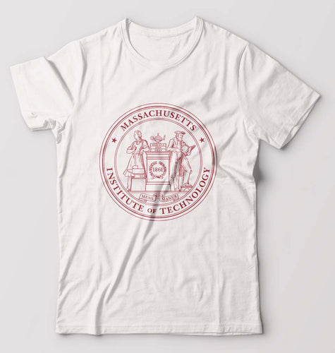 MIT T-Shirt for Men-White-Ektarfa.online