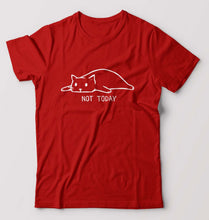 Load image into Gallery viewer, Not Today T-Shirt for Men-Red-Ektarfa.online

