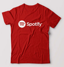 Load image into Gallery viewer, Spotify T-Shirt for Men-Red-Ektarfa.online
