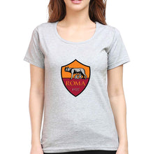 Load image into Gallery viewer, A.S. Roma T-Shirt for Women-Grey Melange-Ektarfa.online
