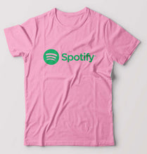 Load image into Gallery viewer, Spotify T-Shirt for Men-Light Baby Pink-Ektarfa.online
