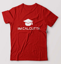 Load image into Gallery viewer, IIM C Calcutta T-Shirt for Men-Red-Ektarfa.online
