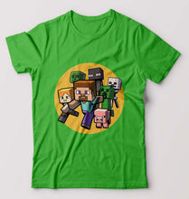 Load image into Gallery viewer, Minecraft T-Shirt for Men-Flag green-Ektarfa.online
