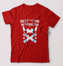 Load image into Gallery viewer, CM Punk T-Shirt for Men-Red-Ektarfa.online

