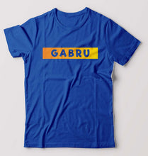 Load image into Gallery viewer, Gabru T-Shirt for Men-Royal Blue-Ektarfa.online
