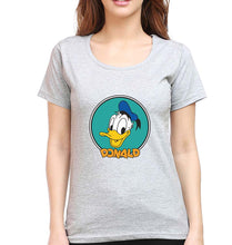 Load image into Gallery viewer, Donald Duck T-Shirt for Women-Grey Melange-Ektarfa.online
