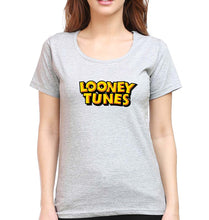 Load image into Gallery viewer, Looney Tunes T-Shirt for Women-Grey Melange-Ektarfa.online
