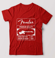 Load image into Gallery viewer, Fender T-Shirt for Men-Red-Ektarfa.online
