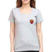 Load image into Gallery viewer, A.S. Roma T-Shirt for Women-Grey Melange-Ektarfa.online
