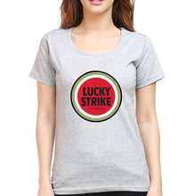 Load image into Gallery viewer, Lucky Strike T-Shirt for Women-Grey Melange-Ektarfa.online

