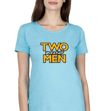 Load image into Gallery viewer, Two and a Half Men T-Shirt for Women-Light Blue-Ektarfa.online
