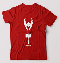 Load image into Gallery viewer, Thor Superhero T-Shirt for Men-Red-Ektarfa.online

