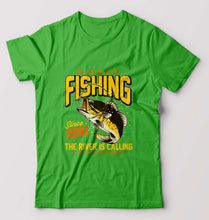 Load image into Gallery viewer, Fishing T-Shirt for Men-flag green-Ektarfa.online
