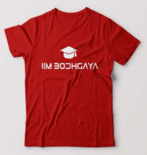 Load image into Gallery viewer, IIM BodhGaya T-Shirt for Men-Red-Ektarfa.online
