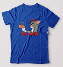 Load image into Gallery viewer, Tom and Jerry T-Shirt for Men-Royal Blue-Ektarfa.online
