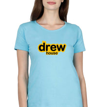 Load image into Gallery viewer, Drew House T-Shirt for Women-Light Blue-Ektarfa.online
