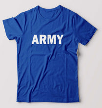 Load image into Gallery viewer, ARMY T-Shirt for Men-Royal Blue-Ektarfa.online
