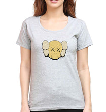 Load image into Gallery viewer, Kaws T-Shirt for Women-Grey Melange-Ektarfa.online
