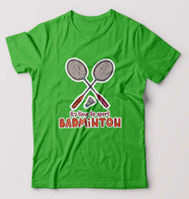 Load image into Gallery viewer, Badminton T-Shirt for Men-flag green-Ektarfa.online
