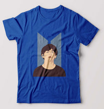 Load image into Gallery viewer, V-BTS(K-Pop) T-Shirt for Men-Royal Blue-Ektarfa.online
