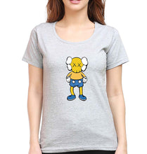 Load image into Gallery viewer, Kaws T-Shirt for Women-Grey Melange-Ektarfa.online
