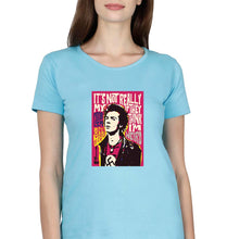 Load image into Gallery viewer, Sid Vicious T-Shirt for Women-Sky Blue-Ektarfa.online
