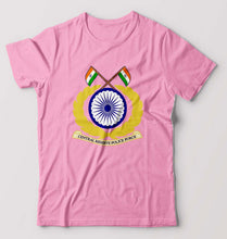 Load image into Gallery viewer, CRPF T-Shirt for Men-Light Baby Pink-Ektarfa.online
