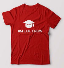 Load image into Gallery viewer, IIM L Lucknow T-Shirt for Men-Red-Ektarfa.online
