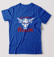 Load image into Gallery viewer, The Rock T-Shirt for Men-Royal Blue-Ektarfa.online

