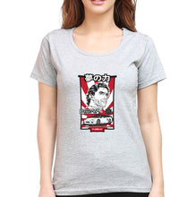 Load image into Gallery viewer, Ayrton Senna T-Shirt for Women-Grey Melange-Ektarfa.online
