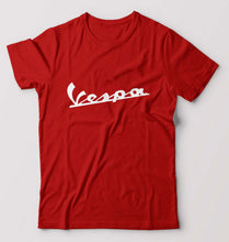 Load image into Gallery viewer, Vespa T-Shirt for Men-Red-Ektarfa.online
