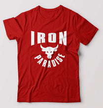 Load image into Gallery viewer, Iron Paradise T-Shirt for Men-Red-Ektarfa.online
