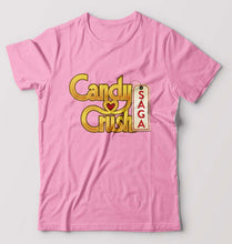 Load image into Gallery viewer, Candy Crush T-Shirt for Men-Light Baby Pink-Ektarfa.online
