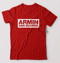 Load image into Gallery viewer, Armin Van Buuren T-Shirt for Men-Red-Ektarfa.online
