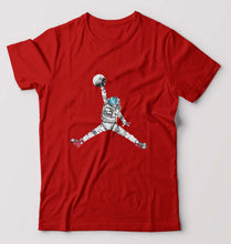Load image into Gallery viewer, Jorden Space Dunk T-Shirt for Men-Red-Ektarfa.online
