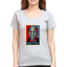 Load image into Gallery viewer, Mike Tyson T-Shirt for Women-Grey Melange-Ektarfa.online
