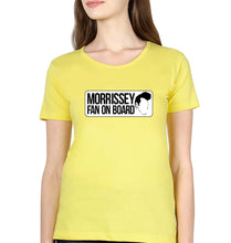 Load image into Gallery viewer, Morrissey T-Shirt for Women-Yellow-Ektarfa.online
