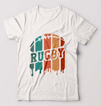 Load image into Gallery viewer, Rugby T-Shirt for Men-White-Ektarfa.online
