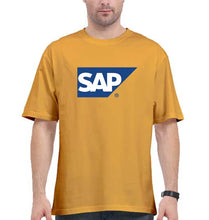 Load image into Gallery viewer, SAP Oversized T-Shirt for Men-Golden Yellow-Ektarfa.online
