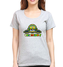 Load image into Gallery viewer, Valentino Rossi(VR 46) T-Shirt for Women-Grey Melange-Ektarfa.online
