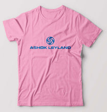 Load image into Gallery viewer, Ashok Leyland T-Shirt for Men-Light Baby Pink-Ektarfa.online
