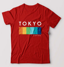 Load image into Gallery viewer, Tokyo Japan T-Shirt for Men-Red-Ektarfa.online
