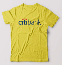 Load image into Gallery viewer, Citibank T-Shirt for Men-Yellow-Ektarfa.online
